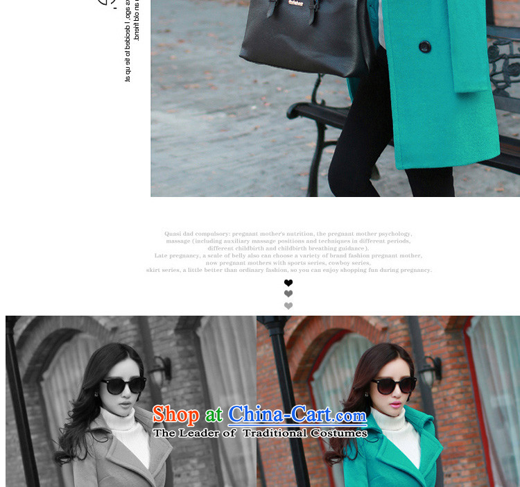 Lauder Xuan statement? female COAT 2015 gross winter clothing new women in Korean Sau San)? long jacket female 6539 green L picture, prices, brand platters! The elections are supplied in the national character of distribution, so action, buy now enjoy more preferential! As soon as possible.