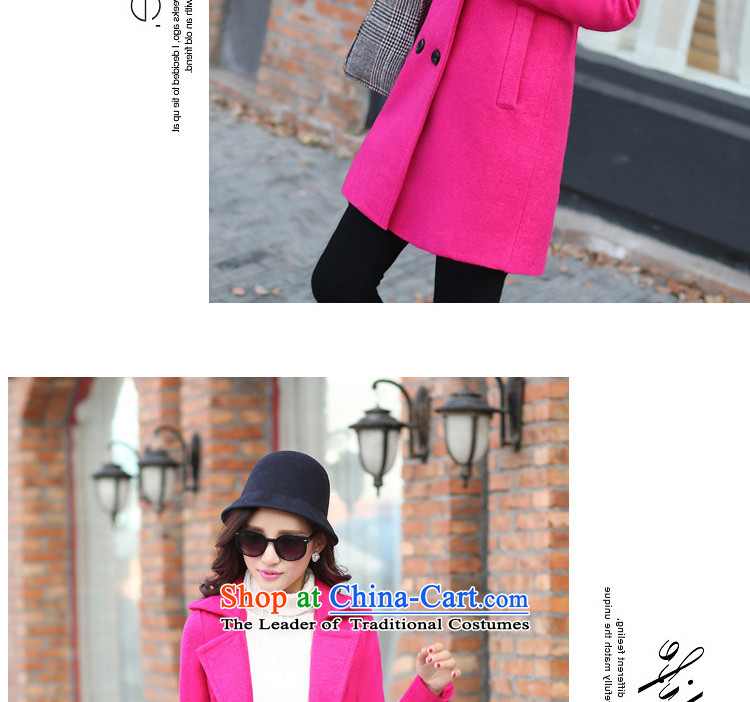 Lauder Xuan statement? female COAT 2015 gross winter clothing new women in Korean Sau San)? long jacket female 6539 green L picture, prices, brand platters! The elections are supplied in the national character of distribution, so action, buy now enjoy more preferential! As soon as possible.