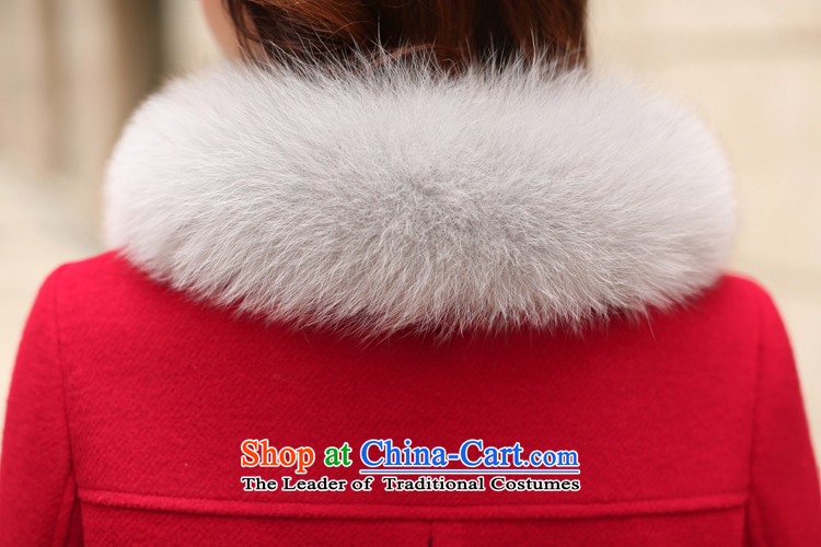 The   2015 winter Princess Memnarch New Fox for Korean Gross Gross jacket girl who decorated? In long coats MN1)? female RED M picture, prices, brand platters! The elections are supplied in the national character of distribution, so action, buy now enjoy more preferential! As soon as possible.