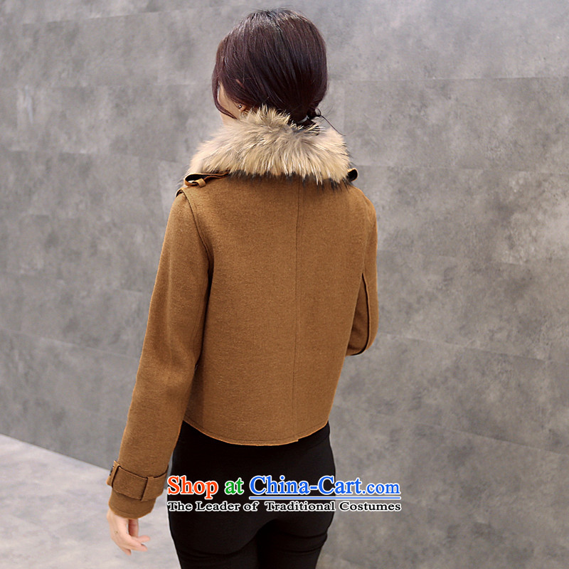 The early winter 2015 diamond aristocratic small incense wind jacket female short hair?) with a thin long-sleeved so Sau San graphics sub-jacket picture color XL, ING Barings early shopping on the Internet has been pressed.
