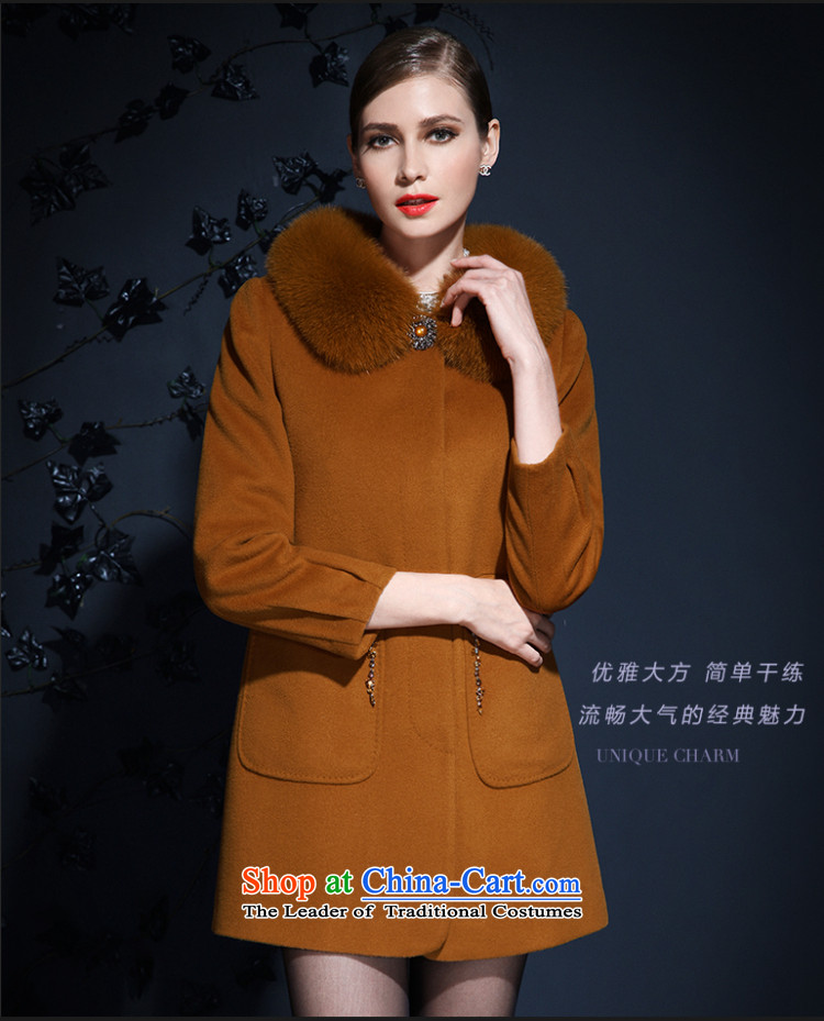 Yuen-Core Women's gross girls jacket? long thin 2015 Sau San video winter clothing new Korean Fox gross washable wool coat female Kim and then color L picture, prices, brand platters! The elections are supplied in the national character of distribution, so action, buy now enjoy more preferential! As soon as possible.