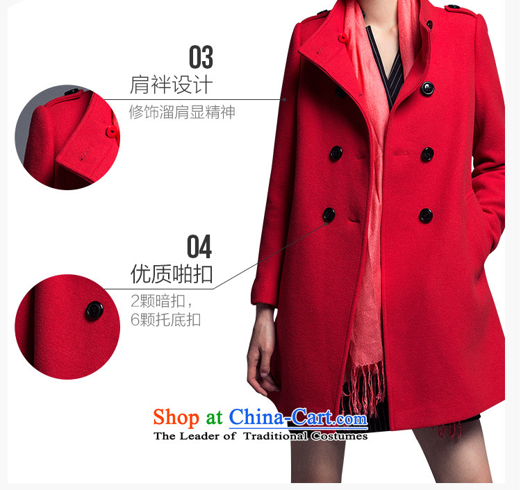 The poem Lin 2015 LUXLEAD winter clothing new products collar double-H-wild in long coats of lint? large red S picture, prices, brand platters! The elections are supplied in the national character of distribution, so action, buy now enjoy more preferential! As soon as possible.