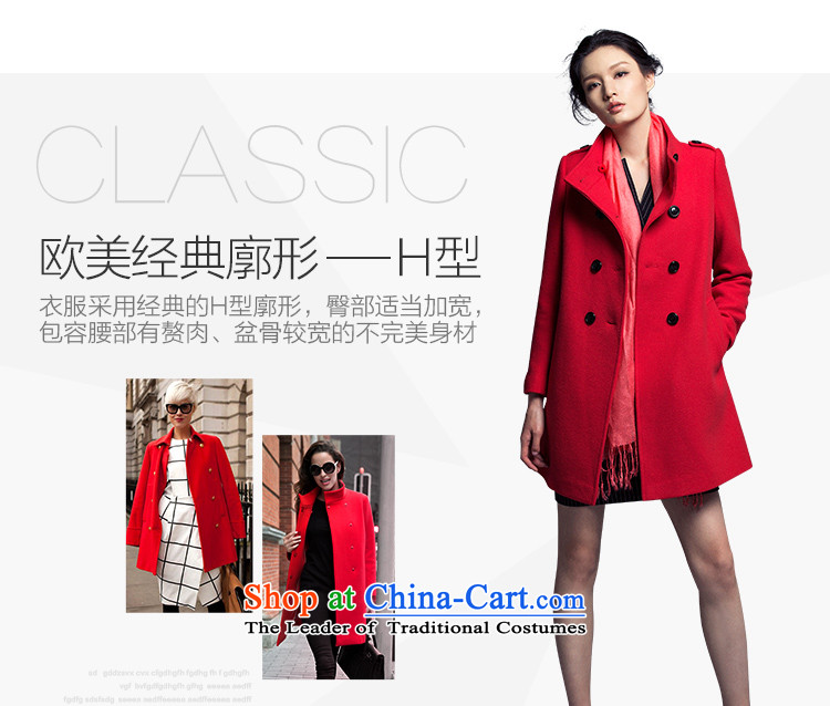 The poem Lin 2015 LUXLEAD winter clothing new products collar double-H-wild in long coats of lint? large red S picture, prices, brand platters! The elections are supplied in the national character of distribution, so action, buy now enjoy more preferential! As soon as possible.