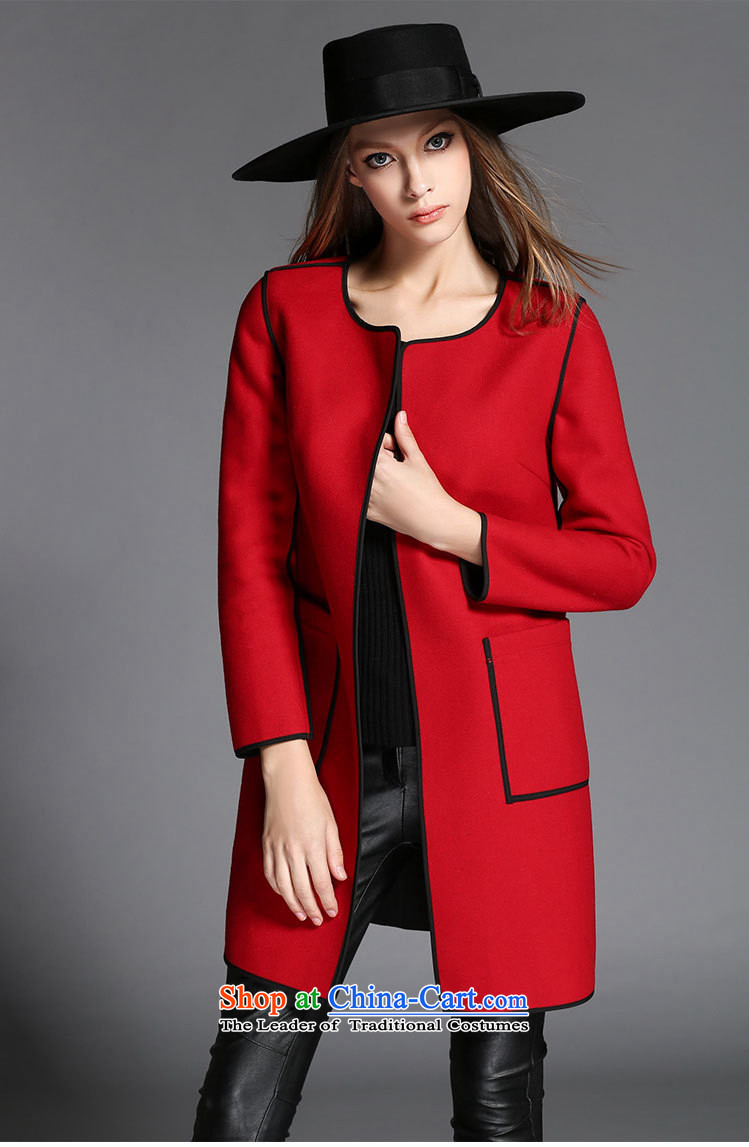 2015 Autumn and winter new Western women xl mm thick hair? In long long-sleeved jacket double-side coats Red 4XL Photo, prices, brand platters! The elections are supplied in the national character of distribution, so action, buy now enjoy more preferential! As soon as possible.
