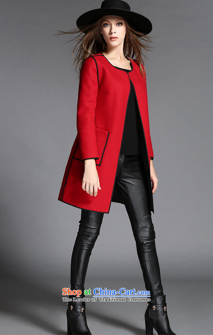 2015 Autumn and winter new Western women xl mm thick hair? In long long-sleeved jacket double-side coats Red 4XL Photo, prices, brand platters! The elections are supplied in the national character of distribution, so action, buy now enjoy more preferential! As soon as possible.
