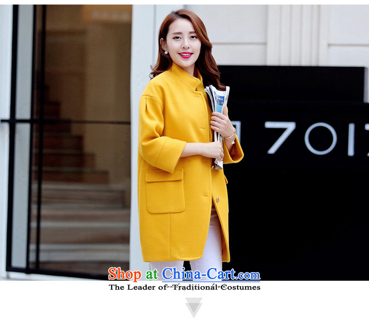 The Korean version of the wild pure color in the long jacket, Orange XL Photo, prices, brand platters! The elections are supplied in the national character of distribution, so action, buy now enjoy more preferential! As soon as possible.