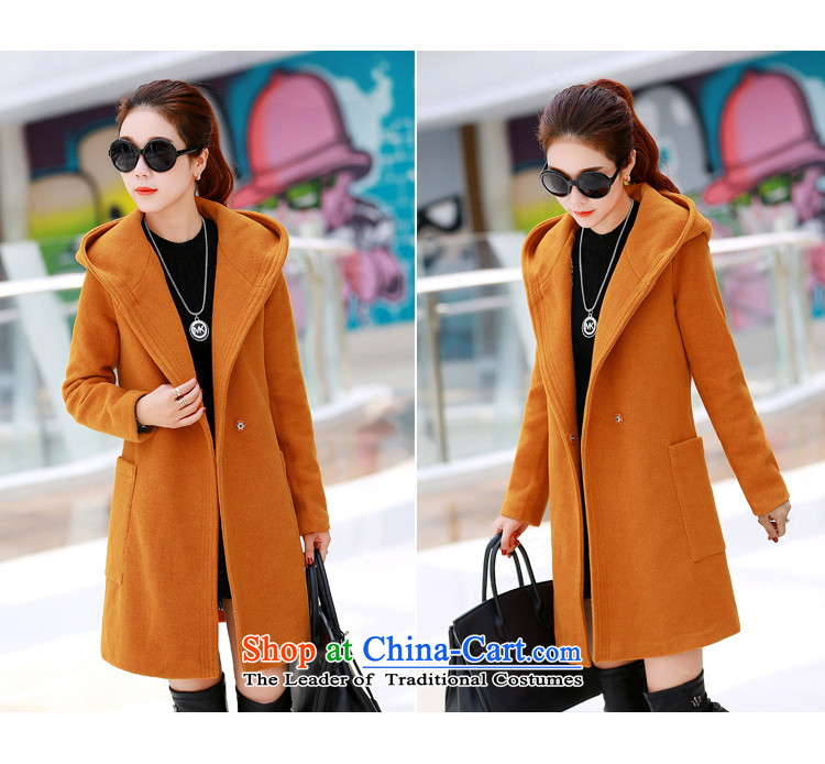 Beijing 2015 Choo Pik-dress, in the autumn of gross coats female Korean? for winter coats gross?? in female long coat 6705 red) L picture, prices, brand platters! The elections are supplied in the national character of distribution, so action, buy now enjoy more preferential! As soon as possible.