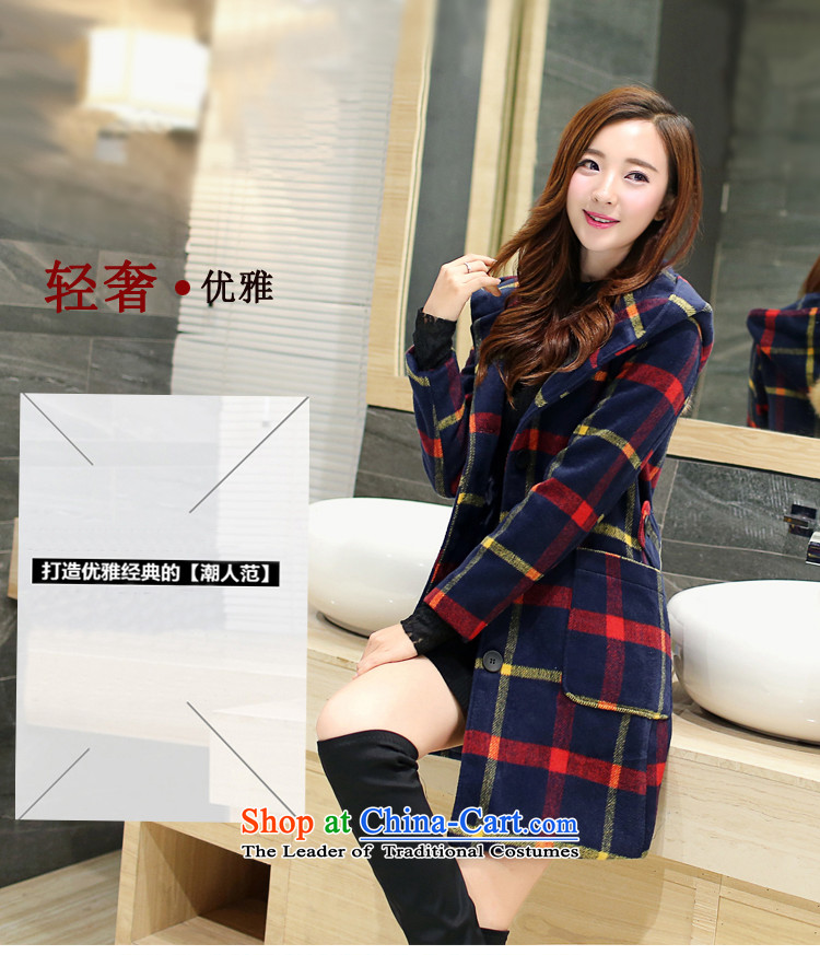 Beijing 2015 Choo Pik-dress, in the autumn of gross coats female Korean? for winter coats gross?? in female long coat 6705 red) L picture, prices, brand platters! The elections are supplied in the national character of distribution, so action, buy now enjoy more preferential! As soon as possible.