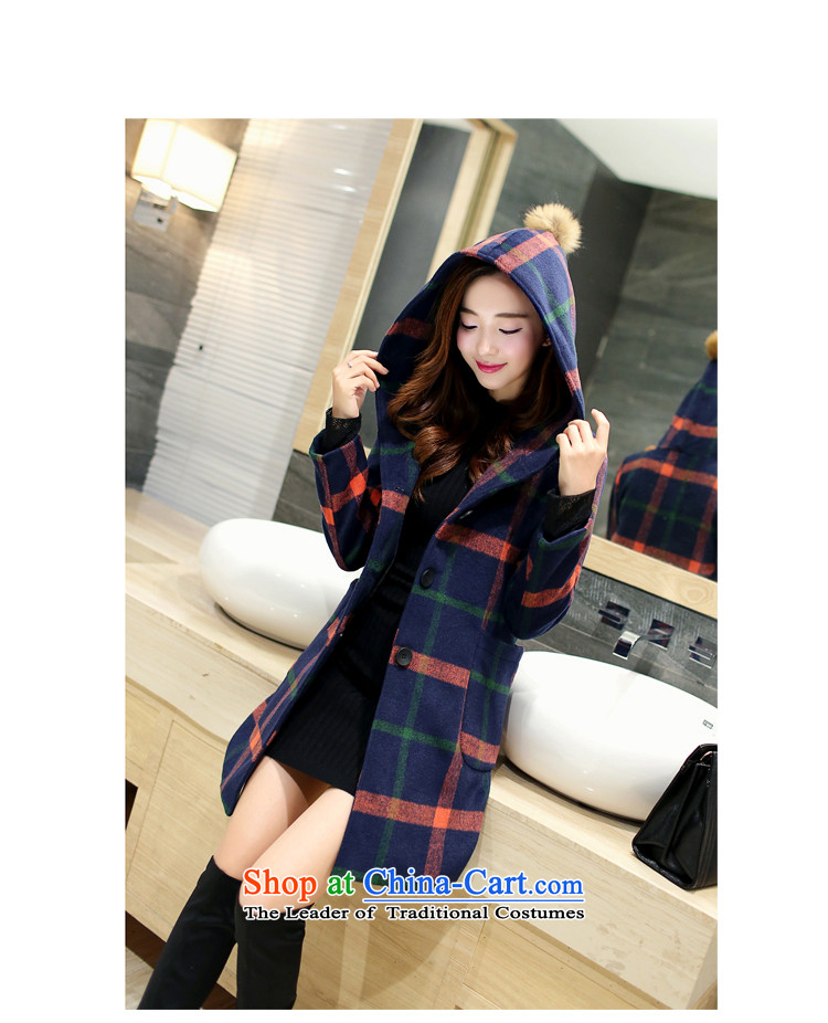 Beijing 2015 Choo Pik-dress, in the autumn of gross coats female Korean? for winter coats gross?? in female long coat 6705 red) L picture, prices, brand platters! The elections are supplied in the national character of distribution, so action, buy now enjoy more preferential! As soon as possible.