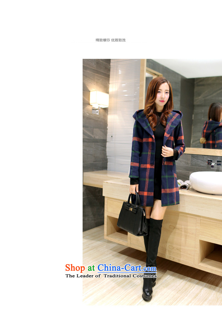 Beijing 2015 Choo Pik-dress, in the autumn of gross coats female Korean? for winter coats gross?? in female long coat 6705 red) L picture, prices, brand platters! The elections are supplied in the national character of distribution, so action, buy now enjoy more preferential! As soon as possible.