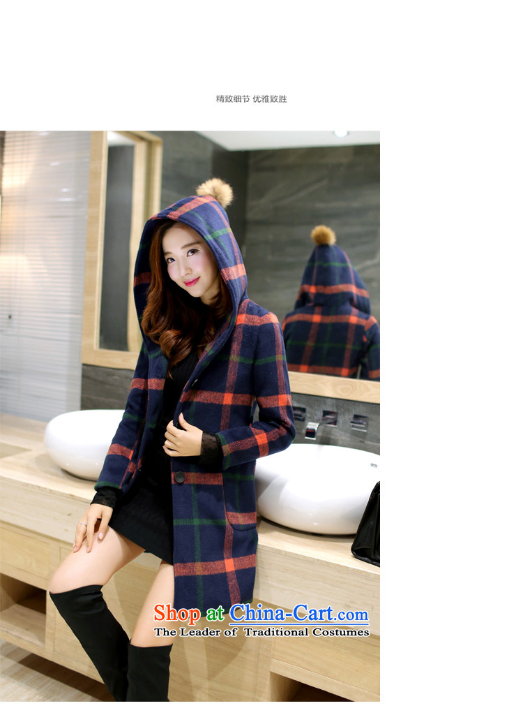 Beijing 2015 Choo Pik-dress, in the autumn of gross coats female Korean? for winter coats gross?? in female long coat 6705 red) L picture, prices, brand platters! The elections are supplied in the national character of distribution, so action, buy now enjoy more preferential! As soon as possible.