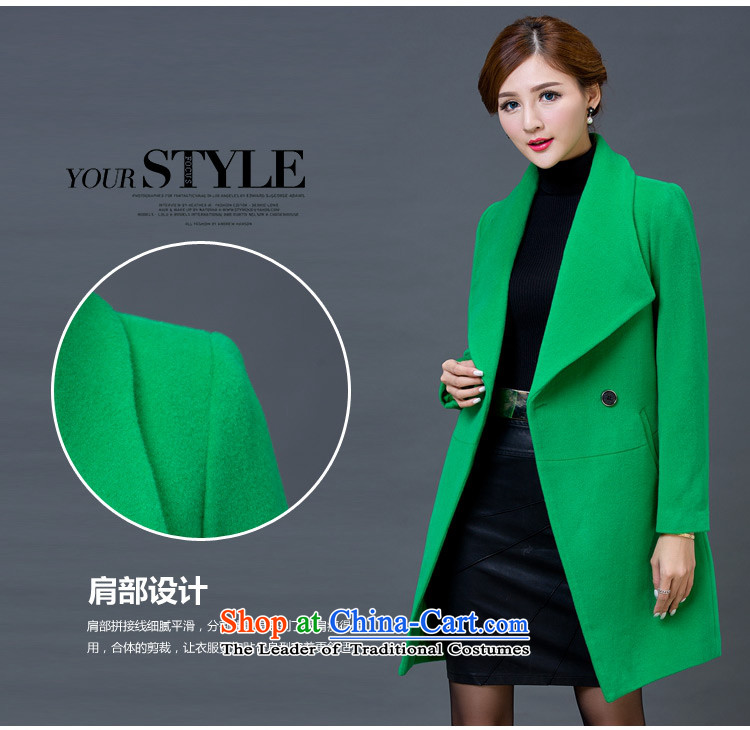 El Wire Cayman 2015 autumn and winter new products Women warm gross a wool coat khaki FF5047 M code picture, prices, brand platters! The elections are supplied in the national character of distribution, so action, buy now enjoy more preferential! As soon as possible.