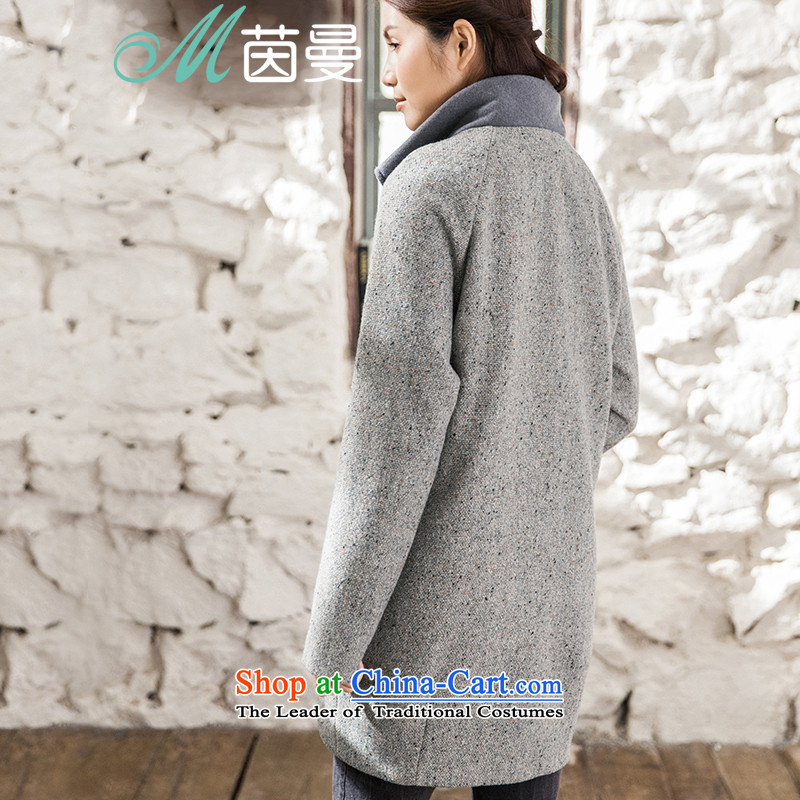 Athena Chu Cayman 2015 winter clothing new minimalist suit? The long jacket coat)?? (8543220126 female health spending gray XL, Athena Chu (INMAN, DIRECTOR) , , , shopping on the Internet