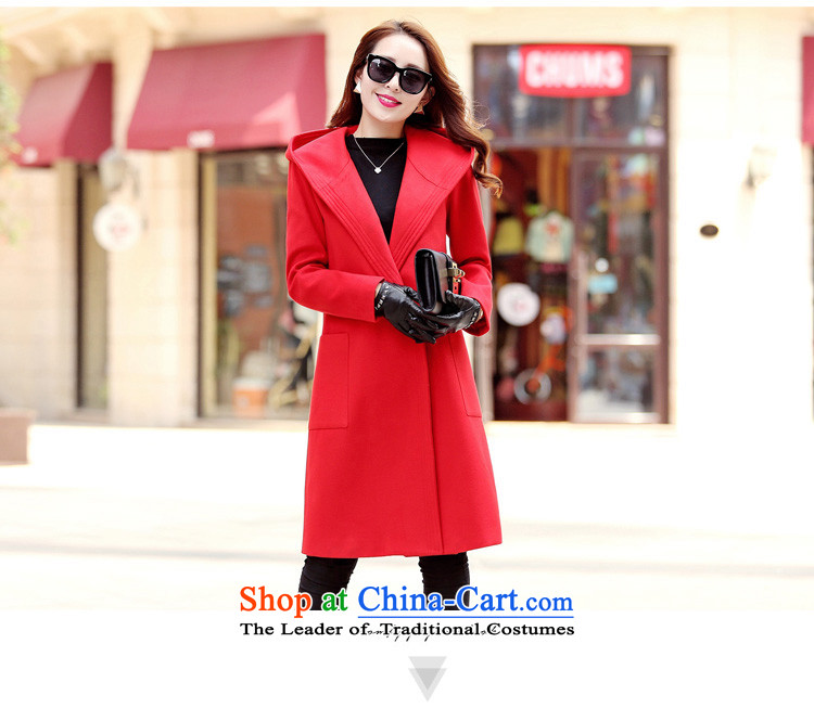 The Korean version of the sleek and versatile with cap and color L photo coats, prices, brand platters! The elections are supplied in the national character of distribution, so action, buy now enjoy more preferential! As soon as possible.