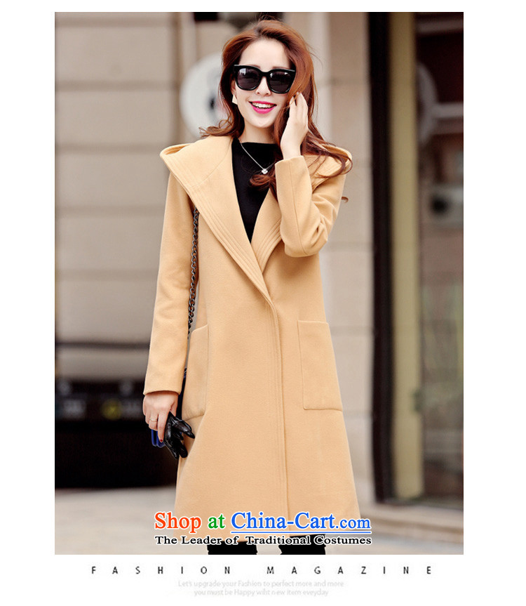 The Korean version of the sleek and versatile with cap and color L photo coats, prices, brand platters! The elections are supplied in the national character of distribution, so action, buy now enjoy more preferential! As soon as possible.