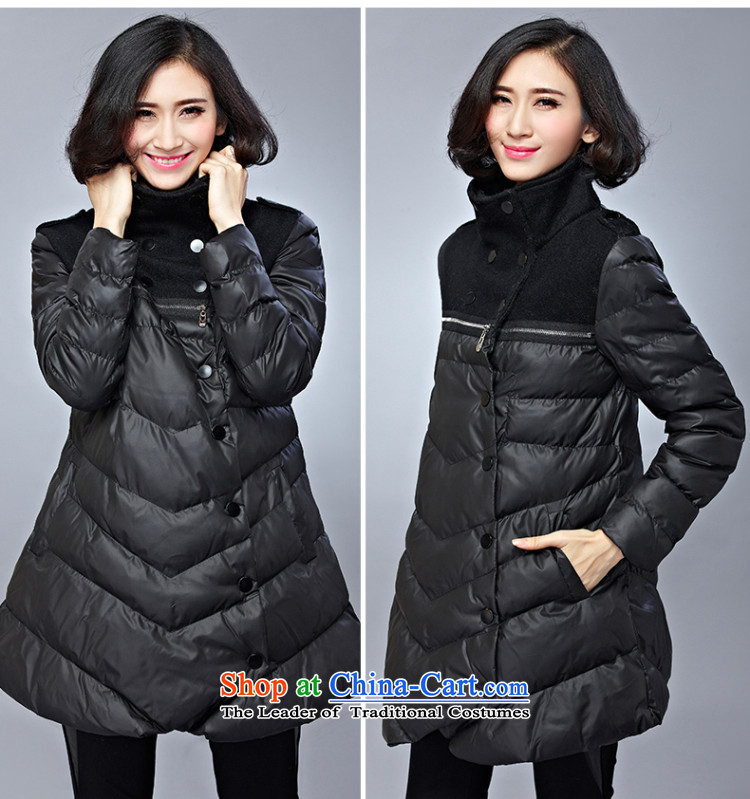 The Eternal Soo-To increase the number of female jackets for winter 2015 cotton coat new product expertise MM thick, Hin thin sister, Ms. Jacket coat in Europe and long black 4XL Photo, prices, brand platters! The elections are supplied in the national character of distribution, so action, buy now enjoy more preferential! As soon as possible.