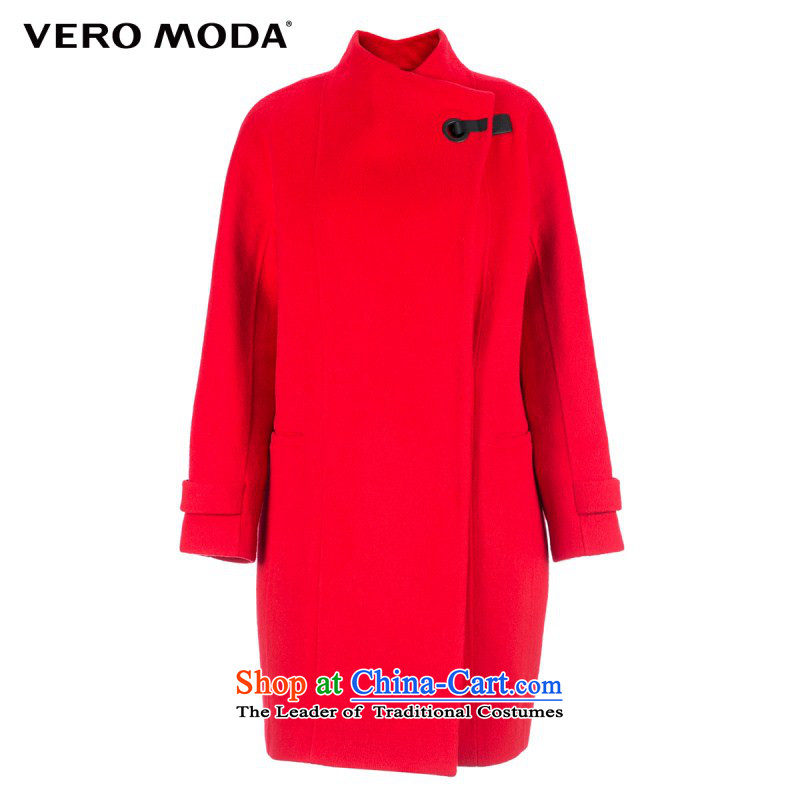 Vero moda solid color fabric crease resistant metal buckle flap straight in the body of this long coats |315427011 WEATHERBOARD 165/84A/M,VEROMODA,,, 077 shopping on the Internet