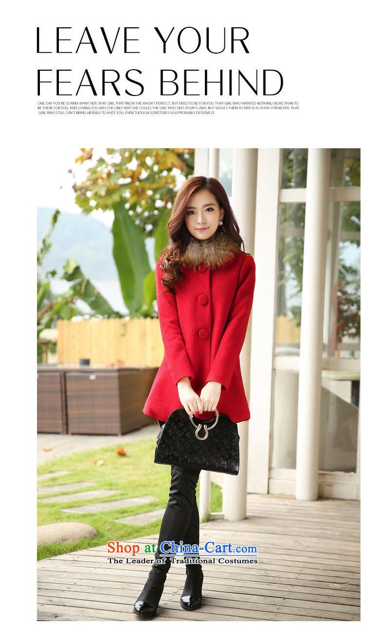 Princess of hsiang-Lan Kok 2015 autumn and winter new Korean version in the Sau San long wool coat girl child?? COAT 8818 Cotton (Emerald) L picture, prices, brand platters! The elections are supplied in the national character of distribution, so action, buy now enjoy more preferential! As soon as possible.