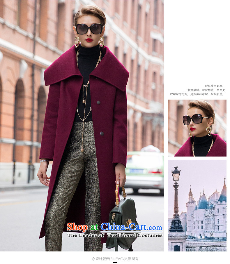 The sponsors of the new two-sided 2015 Baroness cashmere overcoat female plain manual duplex? Long Korean figures rose drastically jacket? gross wine red S picture, prices, brand platters! The elections are supplied in the national character of distribution, so action, buy now enjoy more preferential! As soon as possible.