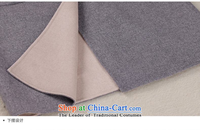 The sponsors of the new two-sided 2015 Baroness cashmere overcoat female plain manual duplex? Long Korean figures rose drastically jacket? gross wine red S picture, prices, brand platters! The elections are supplied in the national character of distribution, so action, buy now enjoy more preferential! As soon as possible.
