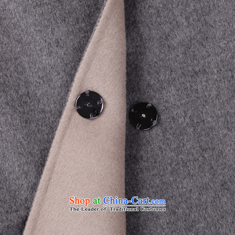 The sponsors of the new two-sided 2015 Baroness cashmere overcoat female plain manual duplex? Long Korean figures rose drastically jacket? gross wine red S included Lord Ashdown has been pressed shopping on the Internet