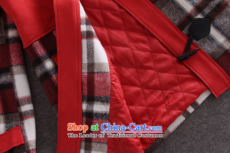 The European Women's site autumn and winter new English style with cap horns deduction tattoo loose cotton wool? jacket folder FZ71 RED L picture, prices, brand platters! The elections are supplied in the national character of distribution, so action, buy now enjoy more preferential! As soon as possible.