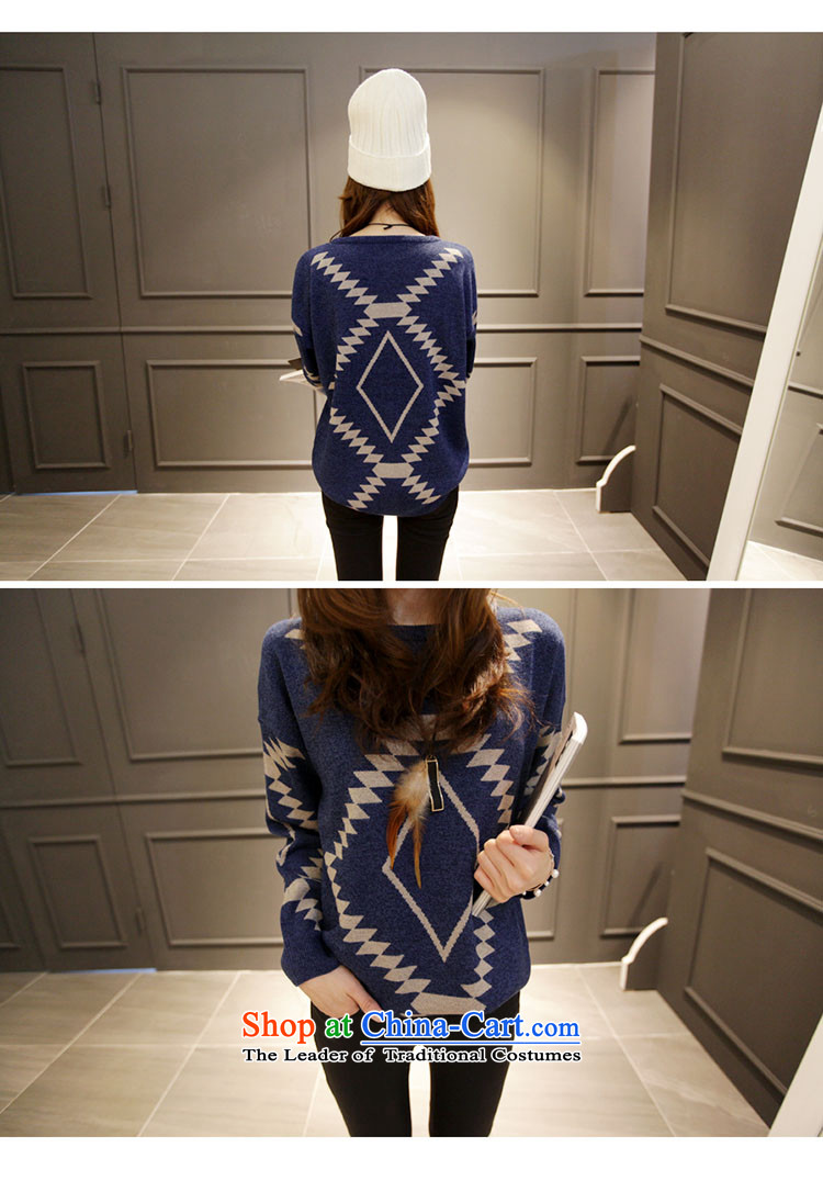 Five Rams City larger sweater 2015 autumn and winter new to xl knitwear thick sister, knitting sweater video thin 235 physical is blue XXL recommendations 120-140 around 922.747 picture, prices, brand platters! The elections are supplied in the national character of distribution, so action, buy now enjoy more preferential! As soon as possible.