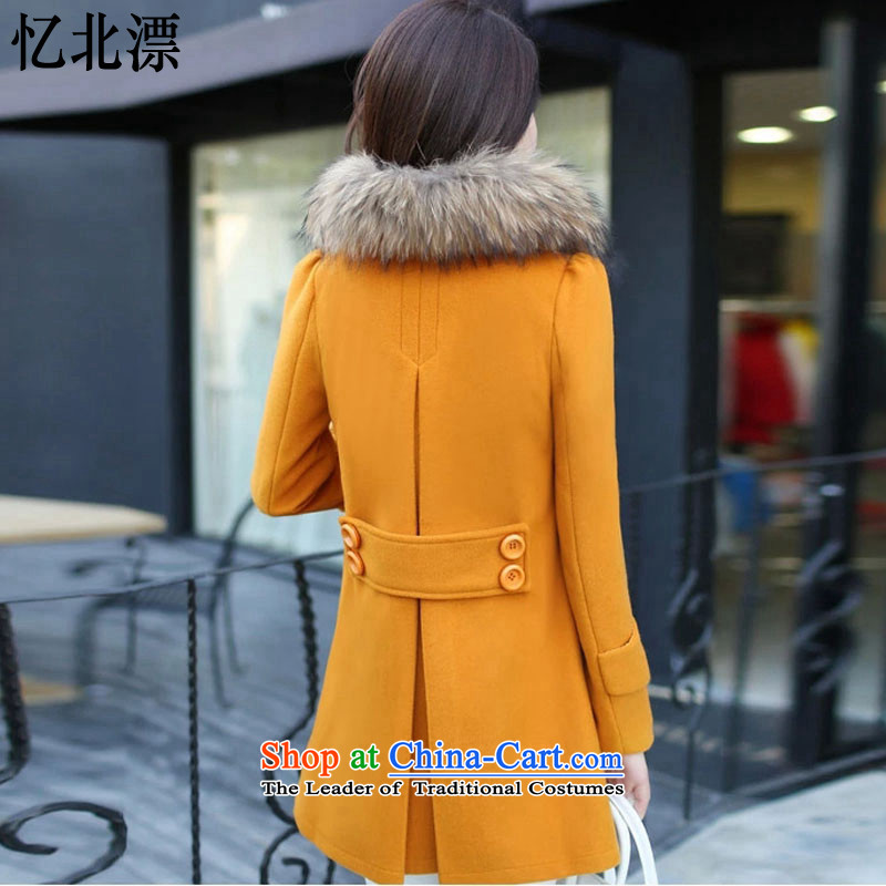 Recalling that the 2015 Winter North drift-new Korean version of Sau San? In gross jacket long double-for long-sleeved a gross COAT 0116 women S, recalling that the North turmeric drift-shopping on the Internet has been pressed.