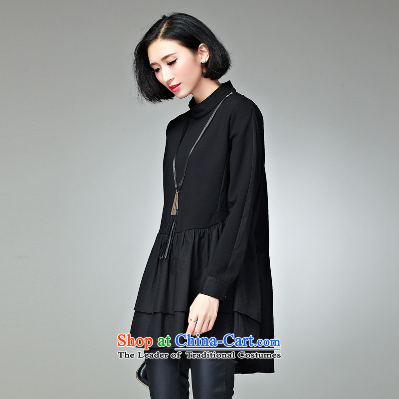 Hee-m thick MM to 2015 XL women, Hin thin, thick autumn and winter in new clothes 200 long catty thick sister stylish black skirt 2XL, Hee-m (XIMI) , , , shopping on the Internet
