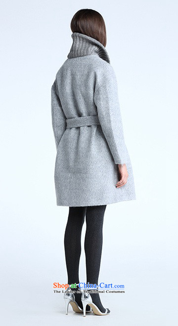 In winter, of d'zzit knitting collar in a straight long strap woolen coat 354G289 middle gray 155XS picture, prices, brand platters! The elections are supplied in the national character of distribution, so action, buy now enjoy more preferential! As soon as possible.