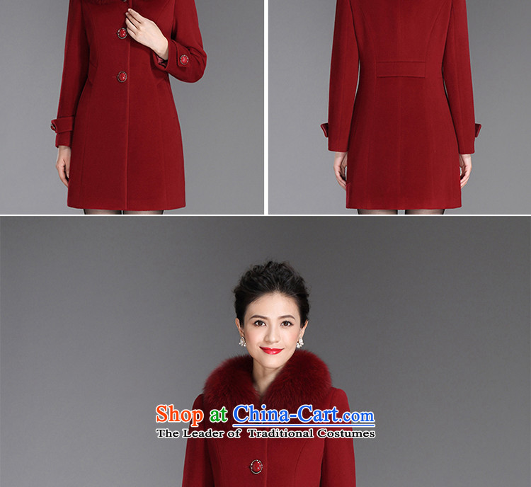 Contact Us dual leaf gross? 2015 winter coats female gross female Korean jacket? In long coats new Fox Cashmere wool for the chestnut horses XL Photo, prices, brand platters! The elections are supplied in the national character of distribution, so action, buy now enjoy more preferential! As soon as possible.