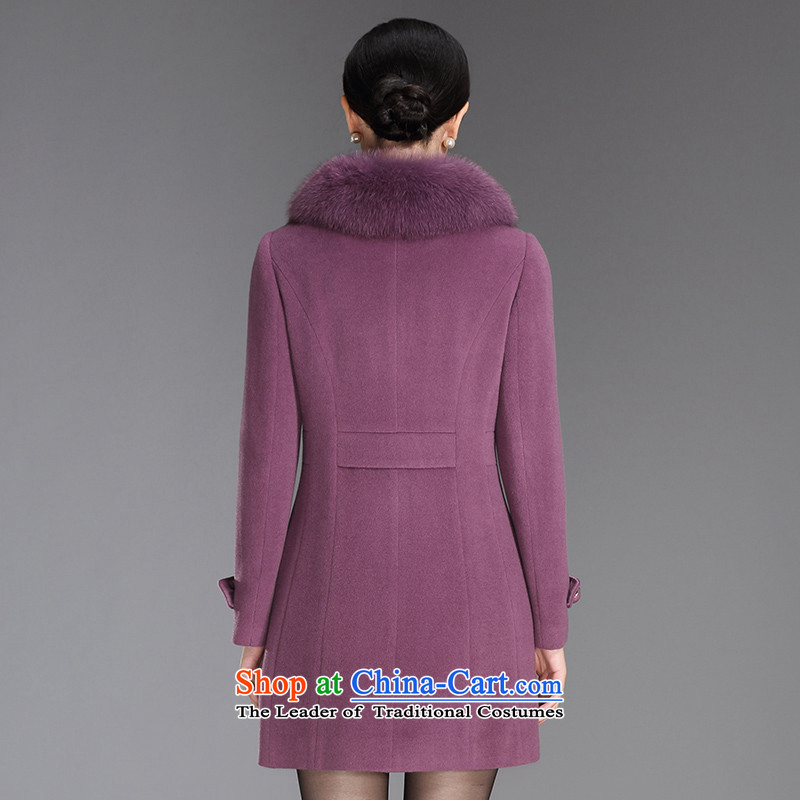 Contact Us dual leaf gross? 2015 winter coats female gross female Korean jacket? In long coats new Fox Cashmere wool for the chestnut horses XL, dual leaf contact (LUO SHUANG YE) , , , shopping on the Internet