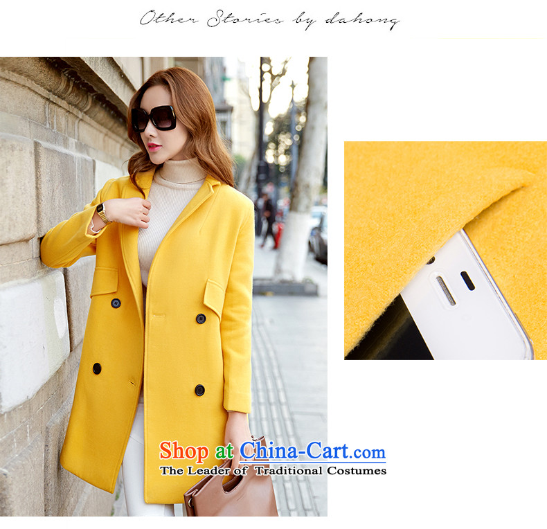Cheng Kejie was US Women 2015 new coats autumn and winter in thick long coats jacket gross? female Korean version of Sau San a wool coat female RED M picture, prices, brand platters! The elections are supplied in the national character of distribution, so action, buy now enjoy more preferential! As soon as possible.