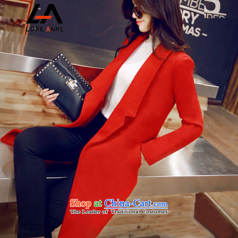 La4 of the Korean version of winter coats the unit so gross thick warm? coats of Sau San 711K  RED L