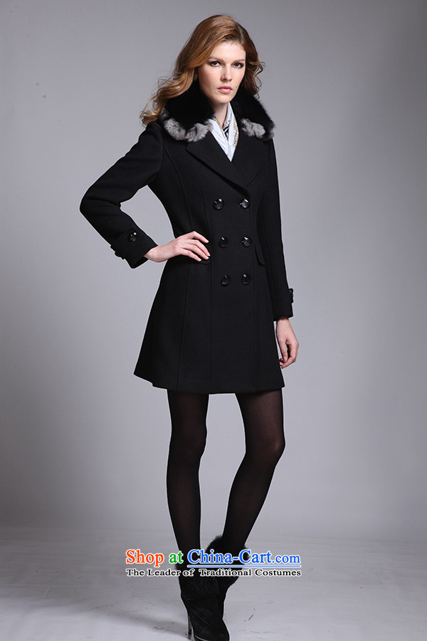 Celebrity, advisory autumn and winter new fox gross for double-wool coat of Sau San? version larger Korea gross black jacket XXL pictures?, prices, brand platters! The elections are supplied in the national character of distribution, so action, buy now enjoy more preferential! As soon as possible.