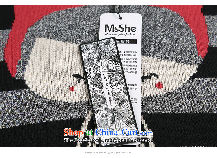 To increase the number msshe women 2015 New Fall/Winter Collections thick MM jacquard sweater pullovers 10642 black and gray 3XL picture, prices, brand platters! The elections are supplied in the national character of distribution, so action, buy now enjoy more preferential! As soon as possible.