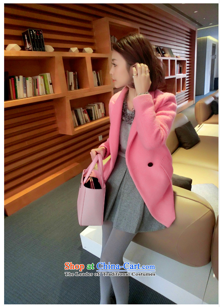 Yi with grass autumn 2015 new autumn and winter female autumn on female winter coats female hair)?? on Women's jacket winter new pink M picture, prices, brand platters! The elections are supplied in the national character of distribution, so action, buy now enjoy more preferential! As soon as possible.