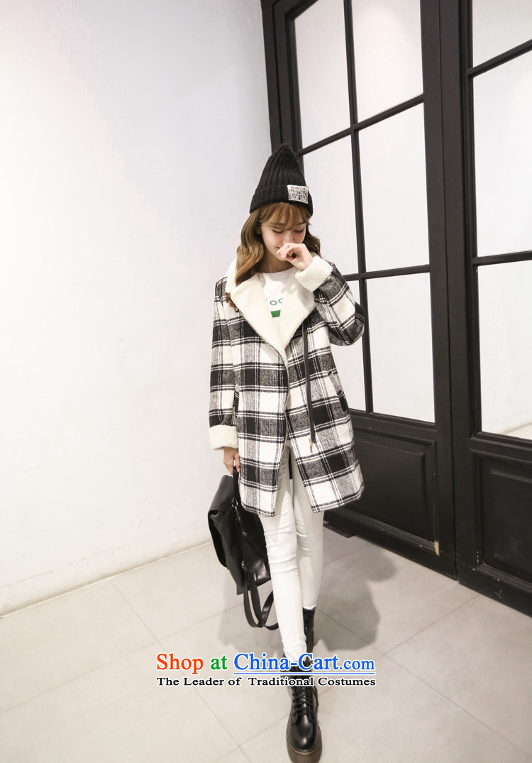 El products are gross? 2015 autumn and winter coats girl with the new Korean a wool coat female graphics in a compartment thin long large roll collar Lamb Wool thick cotton jacket RED M folder picture, prices, brand platters! The elections are supplied in the national character of distribution, so action, buy now enjoy more preferential! As soon as possible.