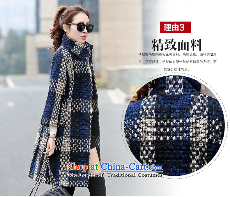Scented Winter 2015 new stylish knitting weaving grid coarse wool terylene V1708 jacket color pictures picture, prices, XXL brand platters! The elections are supplied in the national character of distribution, so action, buy now enjoy more preferential! As soon as possible.