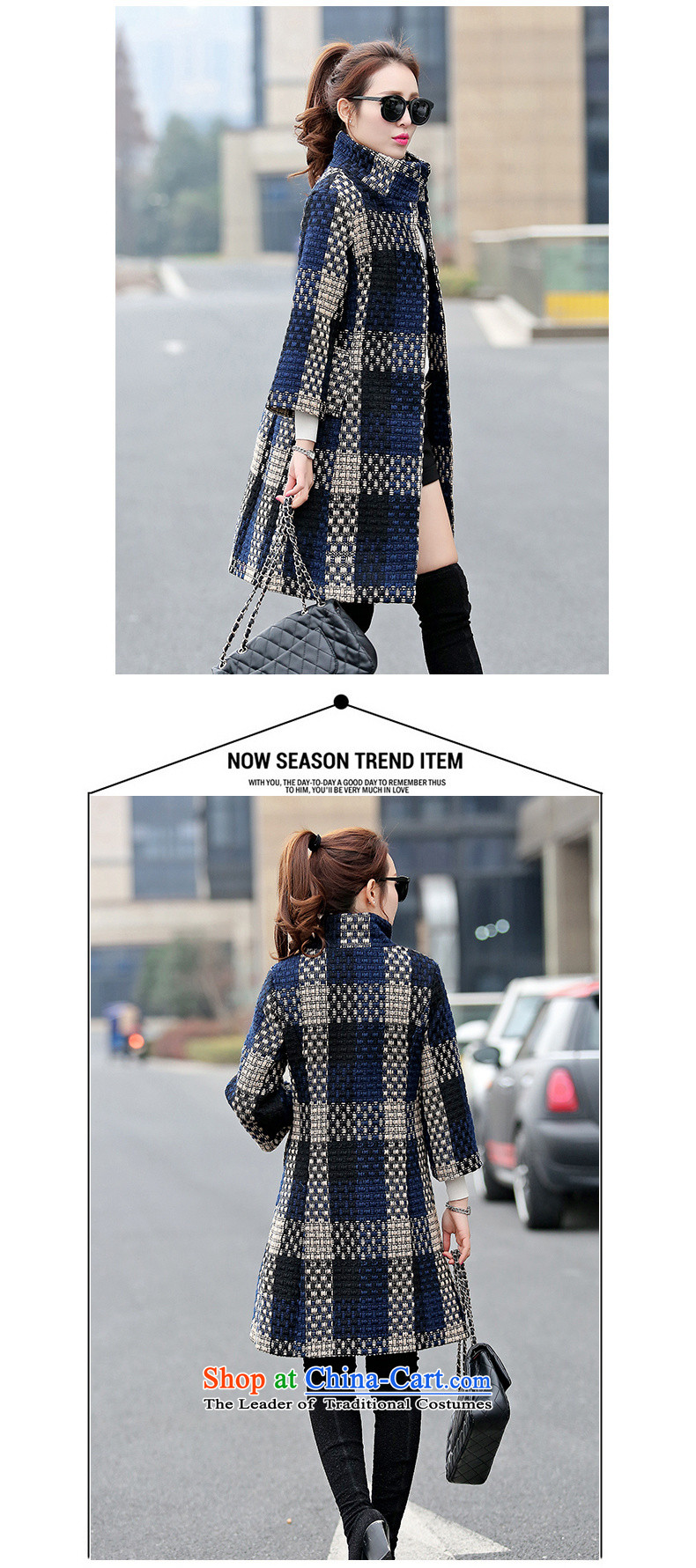 Scented Winter 2015 new stylish knitting weaving grid coarse wool terylene V1708 jacket color pictures picture, prices, XXL brand platters! The elections are supplied in the national character of distribution, so action, buy now enjoy more preferential! As soon as possible.