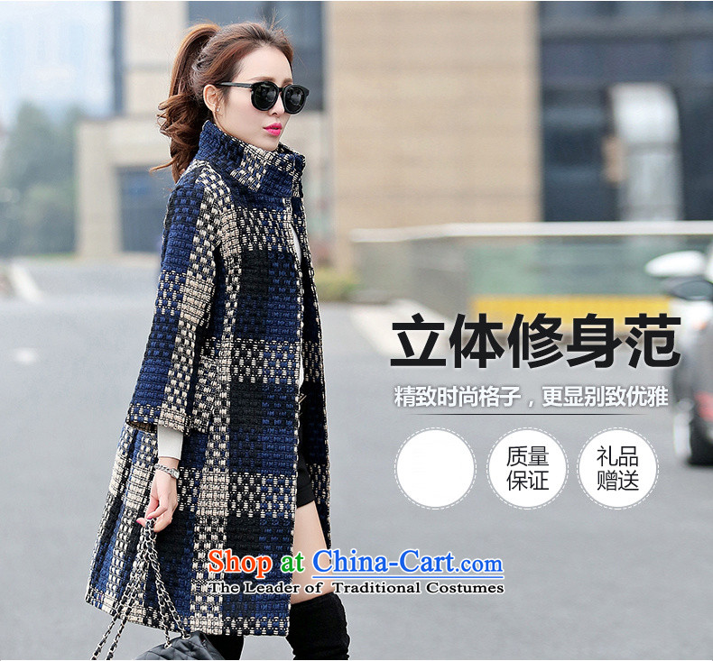 The YOYO optimization with 2015 Winter Sweater Knit stylish new grid coarse wool terylene V1708 jacket color pictures picture, prices, M brand platters! The elections are supplied in the national character of distribution, so action, buy now enjoy more preferential! As soon as possible.