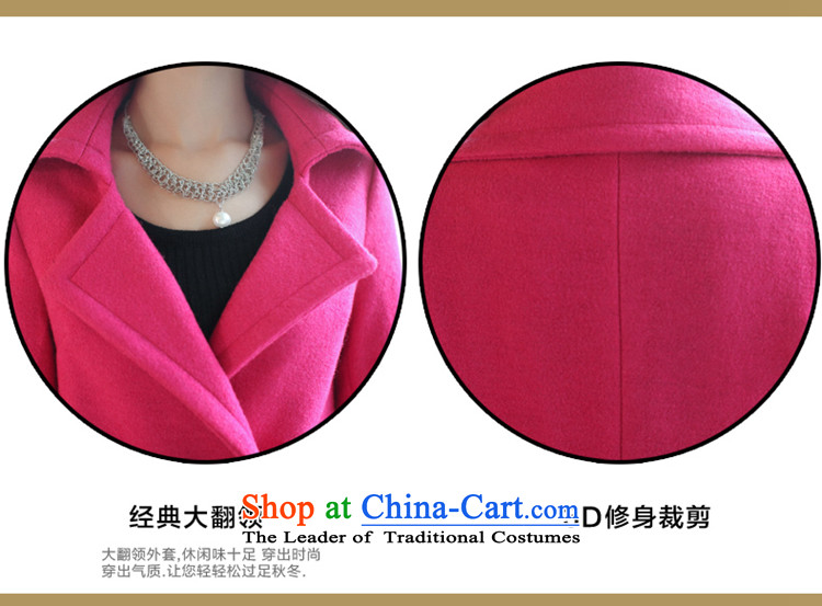 Sin has 2015 autumn and winter new a wool coat Korean Sau San fleece thin graphics long hair? female green jacket S picture, prices, brand platters! The elections are supplied in the national character of distribution, so action, buy now enjoy more preferential! As soon as possible.