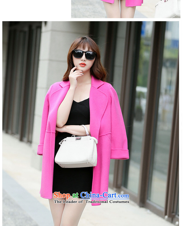 Ms. Cheung Hengyuan gross? long coats that Korean jacket 2015 autumn and winter coats new double-side of red L Photo West, prices, brand platters! The elections are supplied in the national character of distribution, so action, buy now enjoy more preferential! As soon as possible.