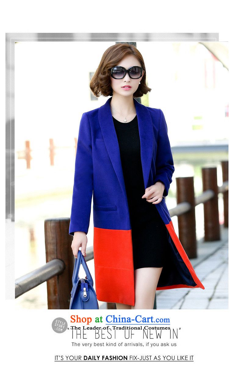 Morcar Connie snow 2015 Fall/Winter Collections of the new version of the greater number of Korean champs elysees wind a wool coat thin hair? Graphics Sau San jacket, blue M pictures longer, prices, brand platters! The elections are supplied in the national character of distribution, so action, buy now enjoy more preferential! As soon as possible.