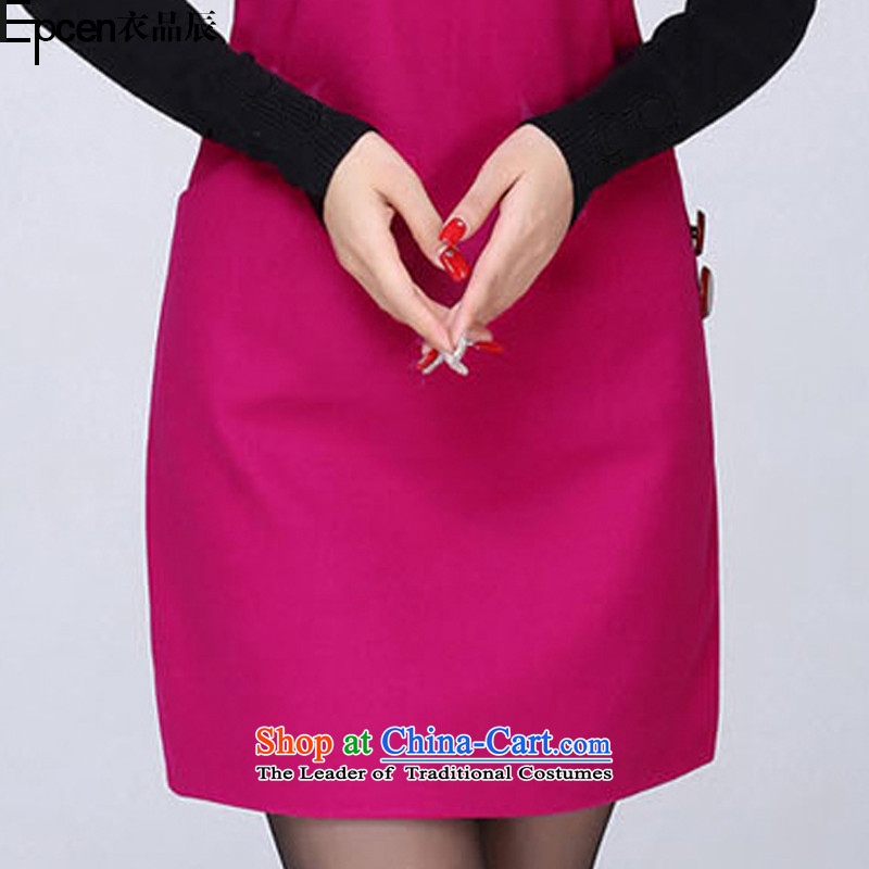 Yi Jin (epcen No. 2015), autumn and winter new products female thick MM to xl vest dresses DXH918 evergreens of products (3XL, Yi epcen) , , , shopping on the Internet