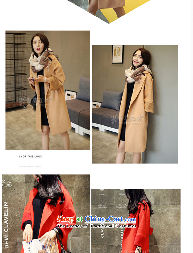 On the new 2015 autumn and winter female new stylish solid color minimalist version won thin leisure. Long a wool coat jacket HM-8919 navy M picture, prices, brand platters! The elections are supplied in the national character of distribution, so action, buy now enjoy more preferential! As soon as possible.