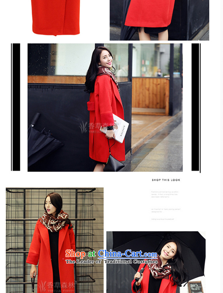 On the new 2015 autumn and winter female new stylish solid color minimalist version won thin leisure. Long a wool coat jacket HM-8919 navy M picture, prices, brand platters! The elections are supplied in the national character of distribution, so action, buy now enjoy more preferential! As soon as possible.