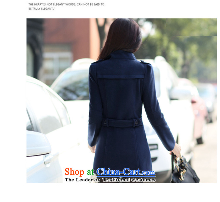 Yi Jin Tysan 2015 Fall/Winter Collections new coats of ladies hair? Korean wild jacket, wine red M picture, prices, brand platters! The elections are supplied in the national character of distribution, so action, buy now enjoy more preferential! As soon as possible.