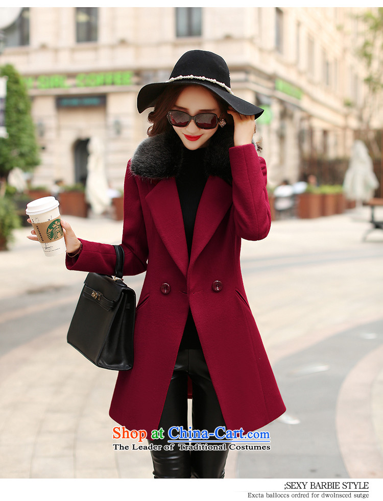 Women 2015 Fall/Winter Collections mirror the new graphics thin hair so Sau San jacket #N626 cherry red XL Photo, prices, brand platters! The elections are supplied in the national character of distribution, so action, buy now enjoy more preferential! As soon as possible.