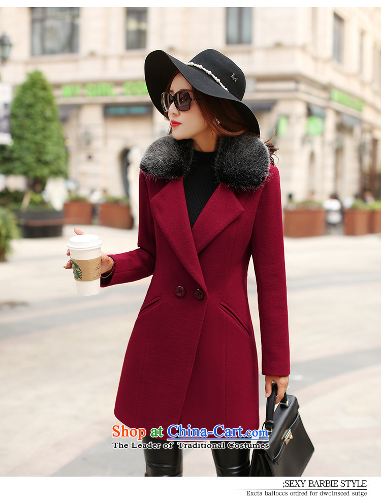 Women 2015 Fall/Winter Collections mirror the new graphics thin hair so Sau San jacket #N626 cherry red XL Photo, prices, brand platters! The elections are supplied in the national character of distribution, so action, buy now enjoy more preferential! As soon as possible.